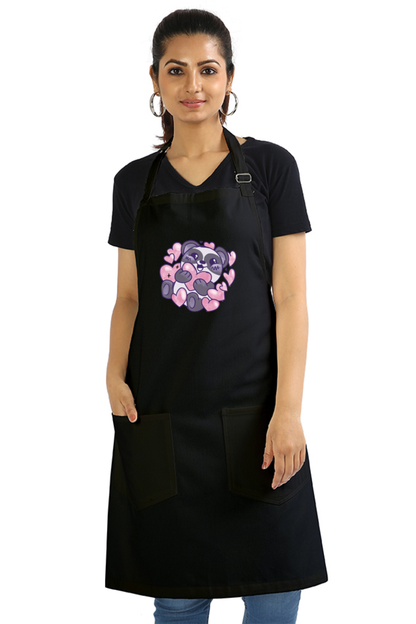 Panda Love Apron