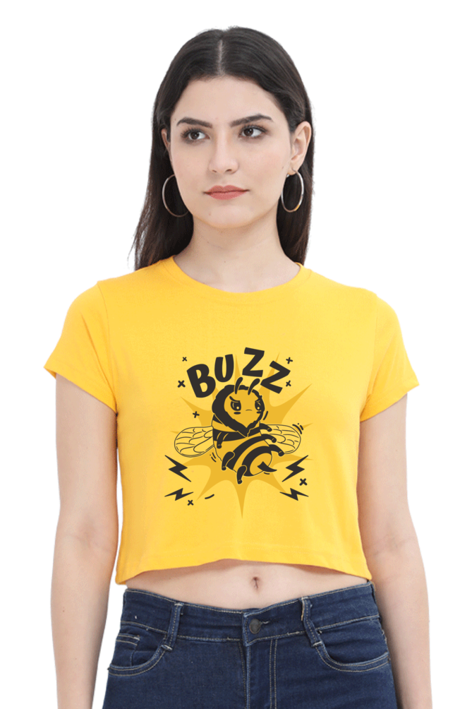 Buzz Off Crop Top