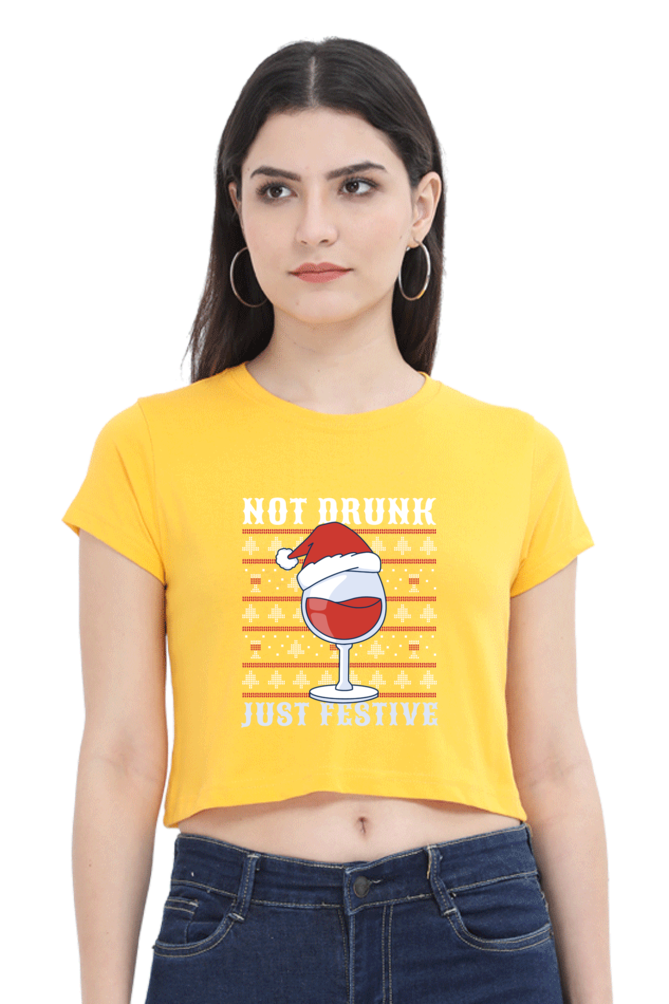 Not Drunk Crop Top