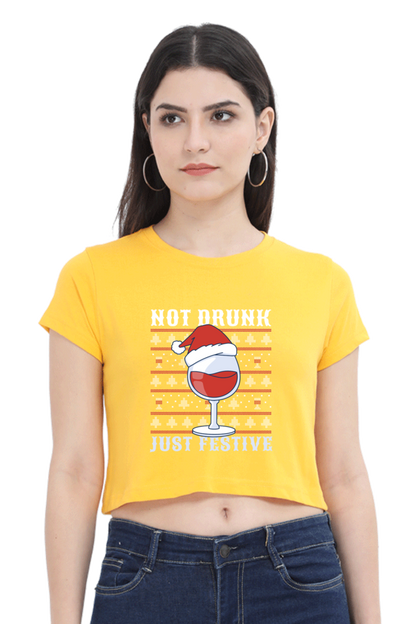 Not Drunk Crop Top