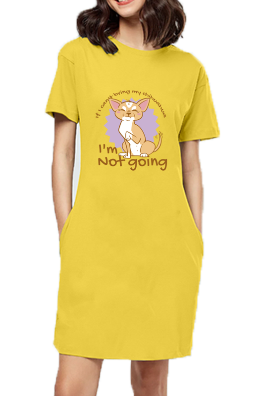 Chihuahua T-Shirt Dress