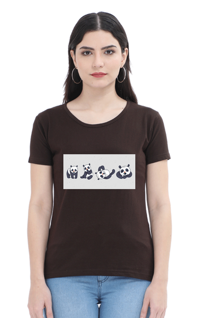 Cute Panda Set T-Shirt