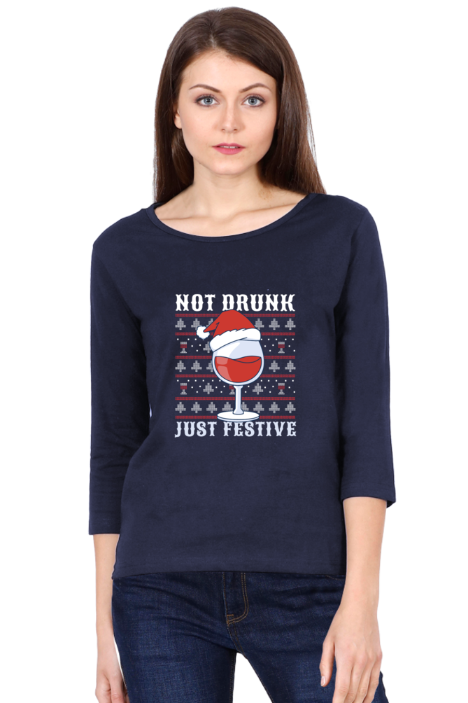 Not Drunk Round Neck Full Sleeve