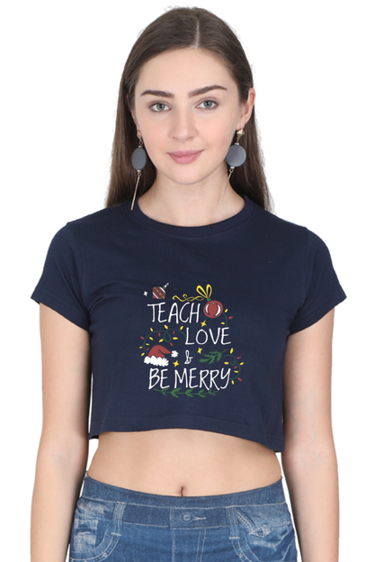 Love Merry Crop Top