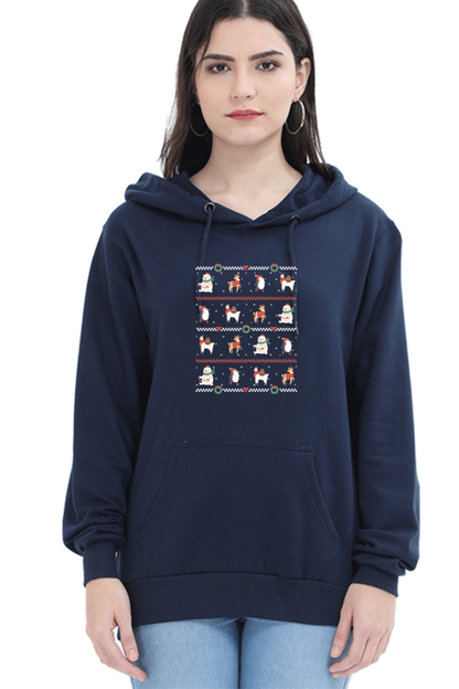 Ugly Sweater Animals Hooded Sweat Shirt