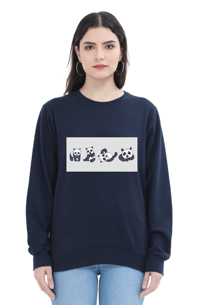 Cute Panda Set Sweatshirt