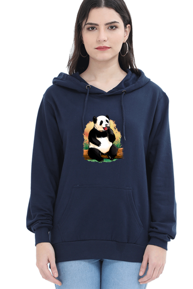 Panda Apple Hooded Sweat Shirt