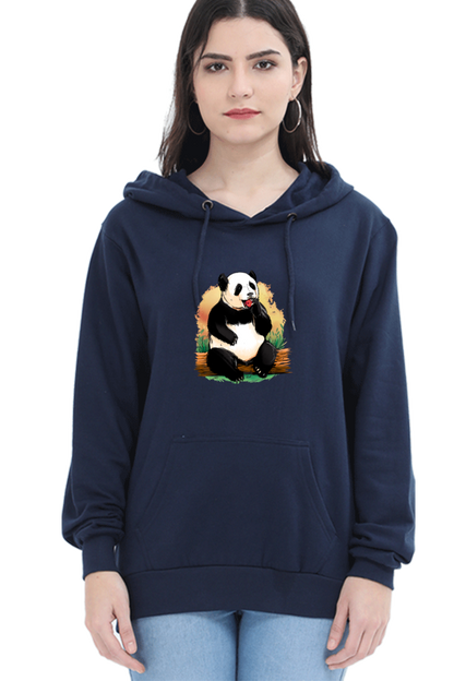 Panda Apple Hooded Sweat Shirt