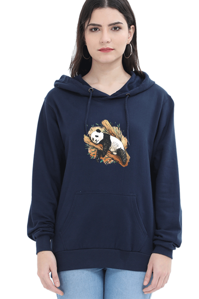 Sleeping Panda Hooded Sweat Shirt