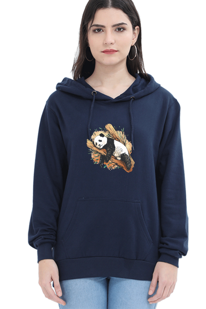 Sleeping Panda Hooded Sweat Shirt