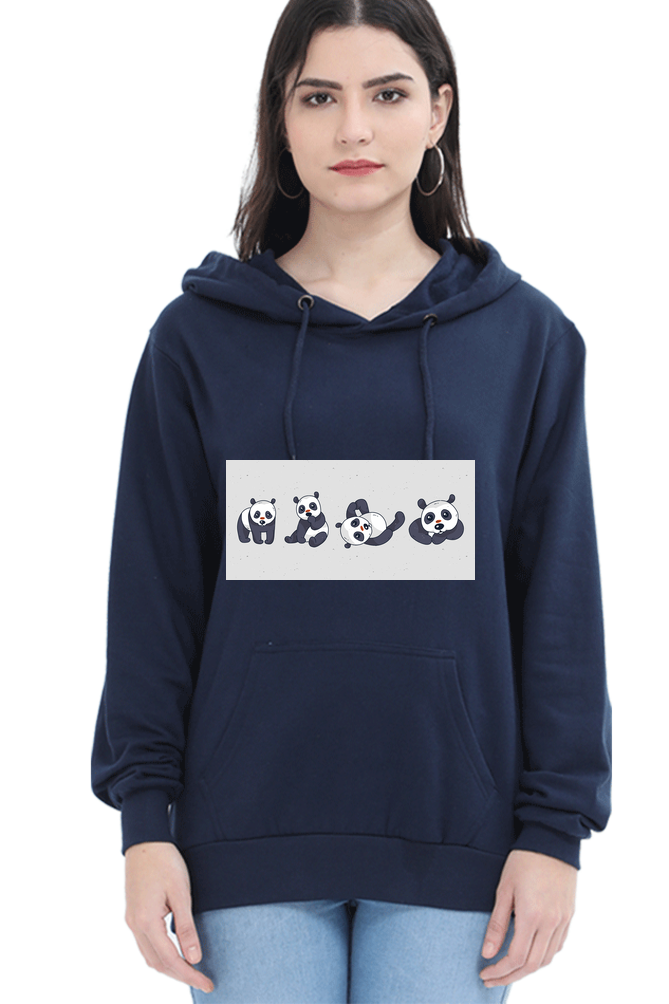 Cute Panda Set Hooded Sweat Shirt