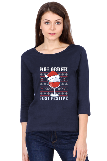 Not Drunk Round Neck Full Sleeve