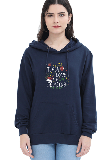 Love Merry Hooded Sweat Shirt