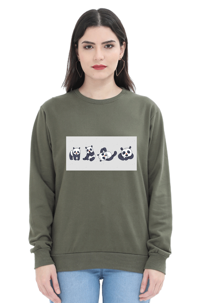 Cute Panda Set Sweatshirt