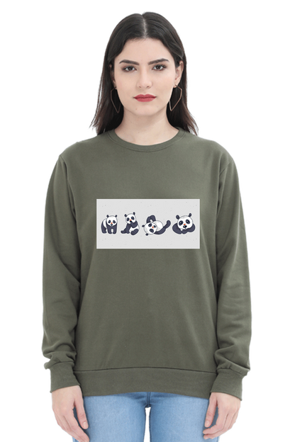 Cute Panda Set Sweatshirt