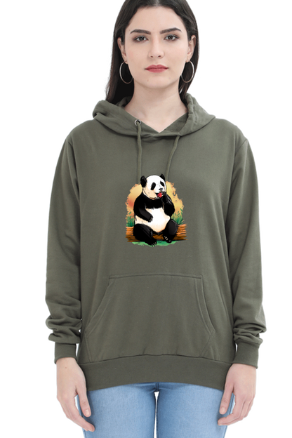 Panda Apple Hooded Sweat Shirt