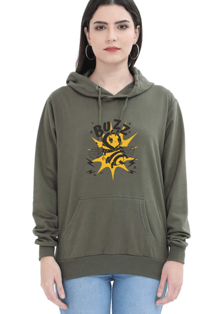 Buzz Off Hooded Sweat Shirt