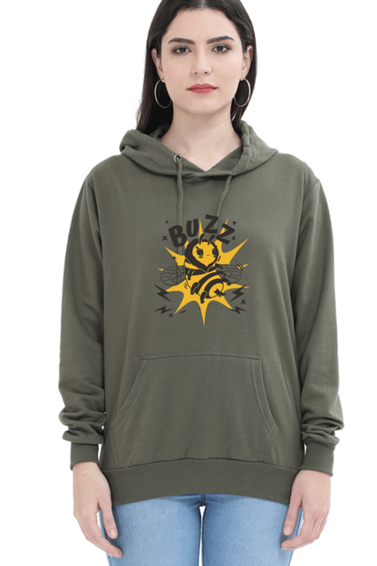 Buzz Off Hooded Sweat Shirt