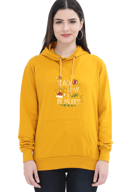 Love Merry Hooded Sweat Shirt