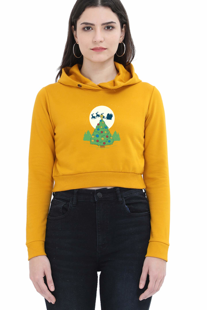 Lawn Bowls Ball Street Crop Hoodie