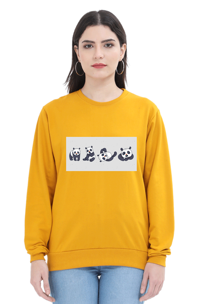 Cute Panda Set Sweatshirt