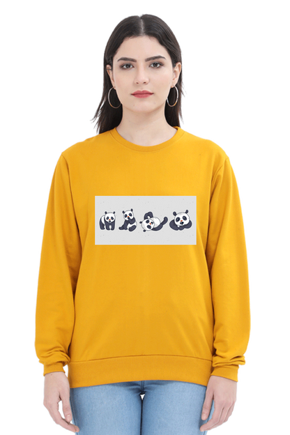 Cute Panda Set Sweatshirt