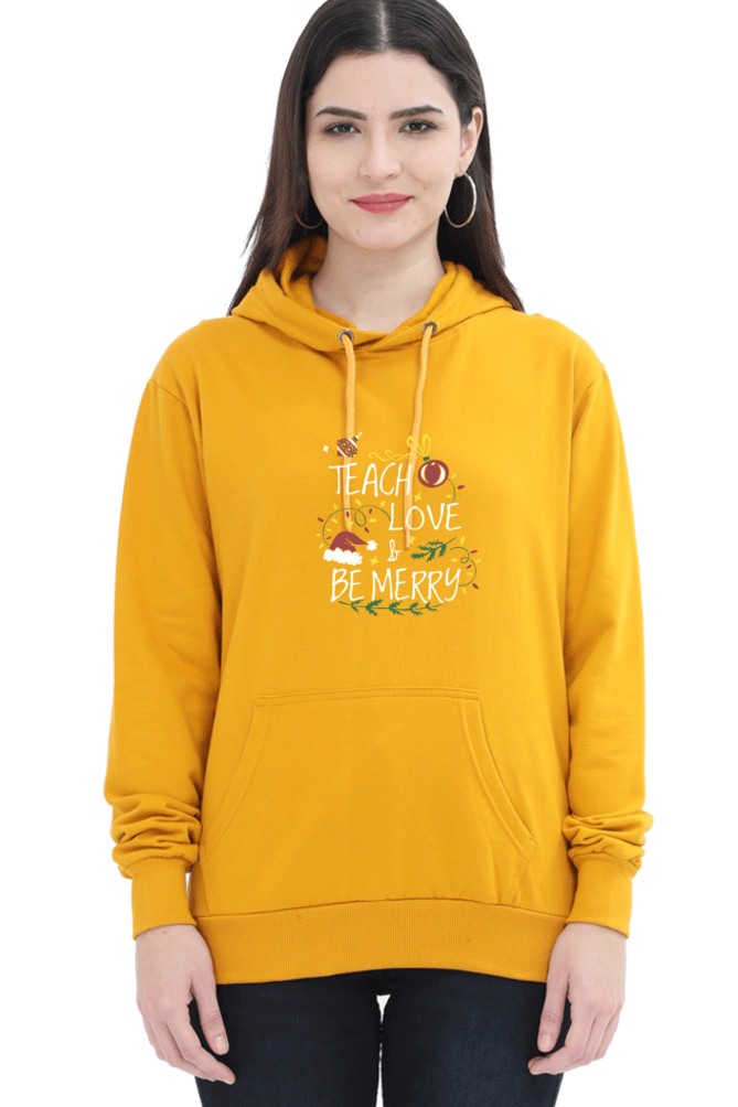 Love Merry Hooded Sweat Shirt