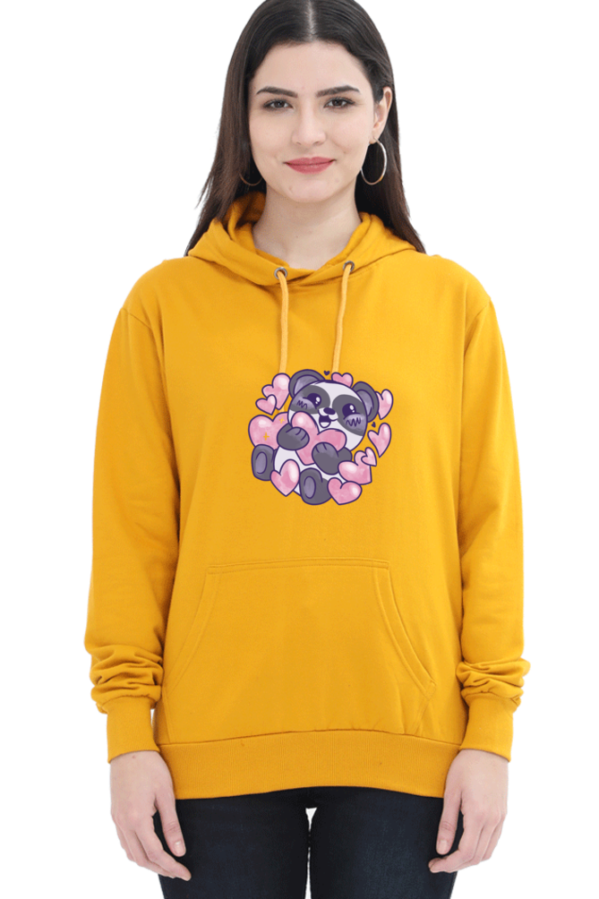 Panda Love Hooded Sweat Shirt