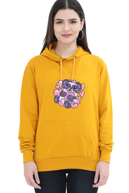 Panda Love Hooded Sweat Shirt