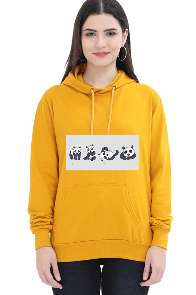 Cute Panda Set Hooded Sweat Shirt