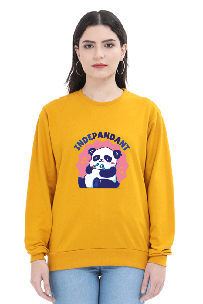 Indepandant Panda Sweatshirt