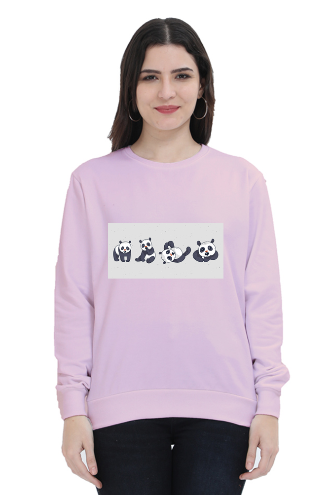 Cute Panda Set Sweatshirt