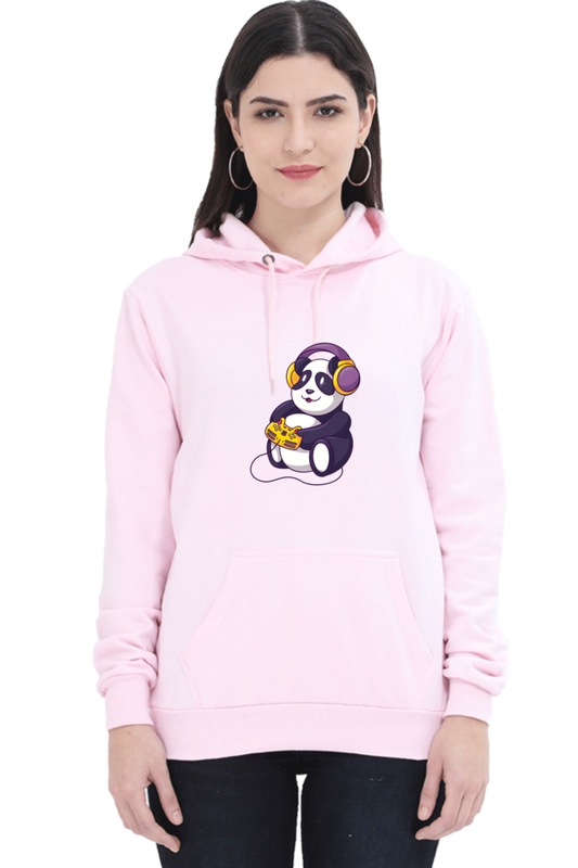 Gamer Panda Hooded Sweat Shirt