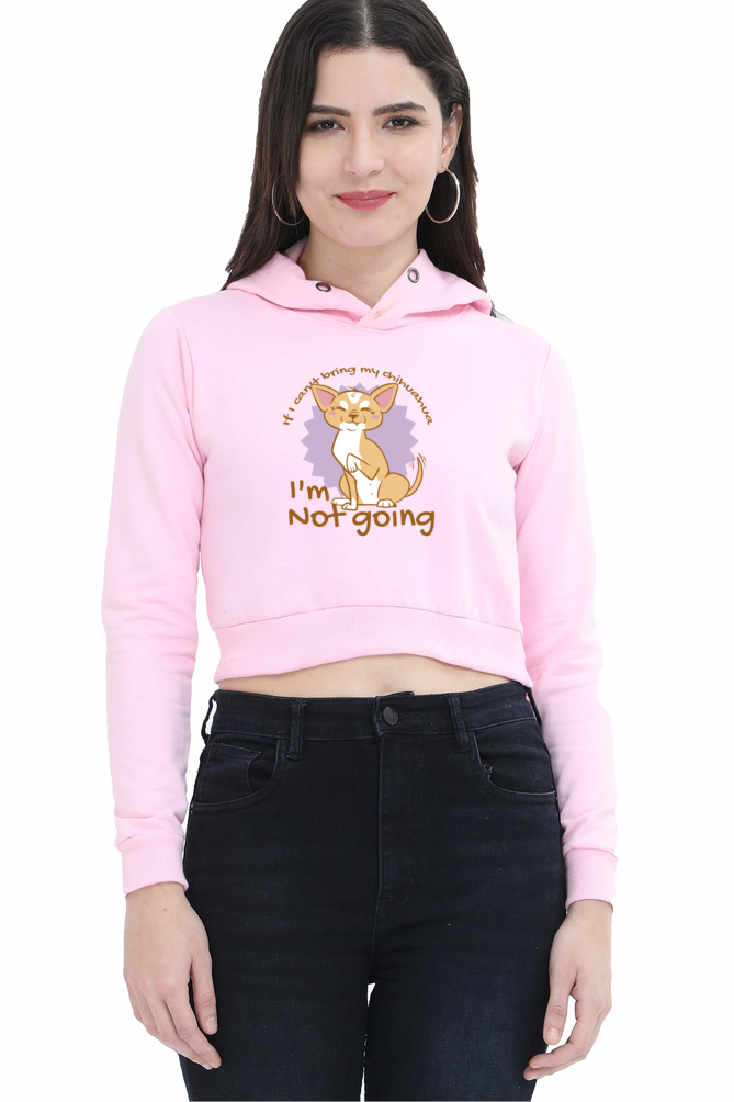 Chihuahua Crop Hoodie