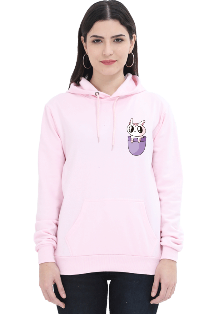 Pocket Cat Hooded Sweat Shirt