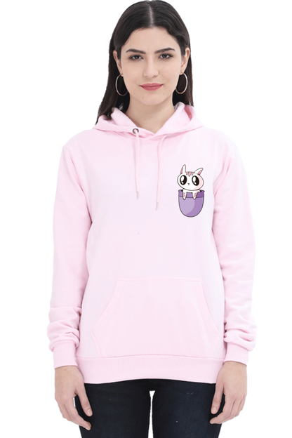 Pocket Cat Hooded Sweat Shirt