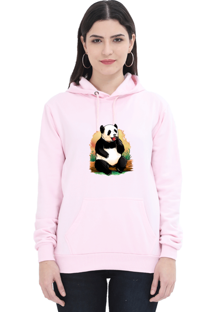 Panda Apple Hooded Sweat Shirt