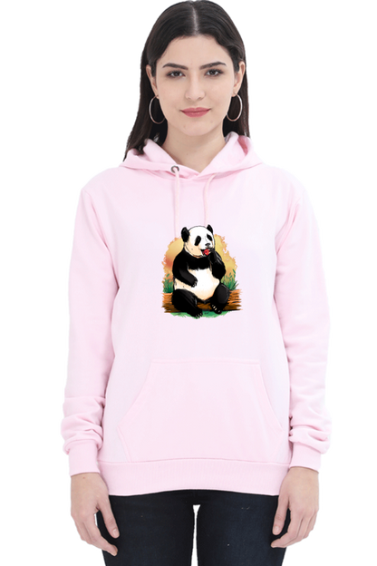 Panda Apple Hooded Sweat Shirt