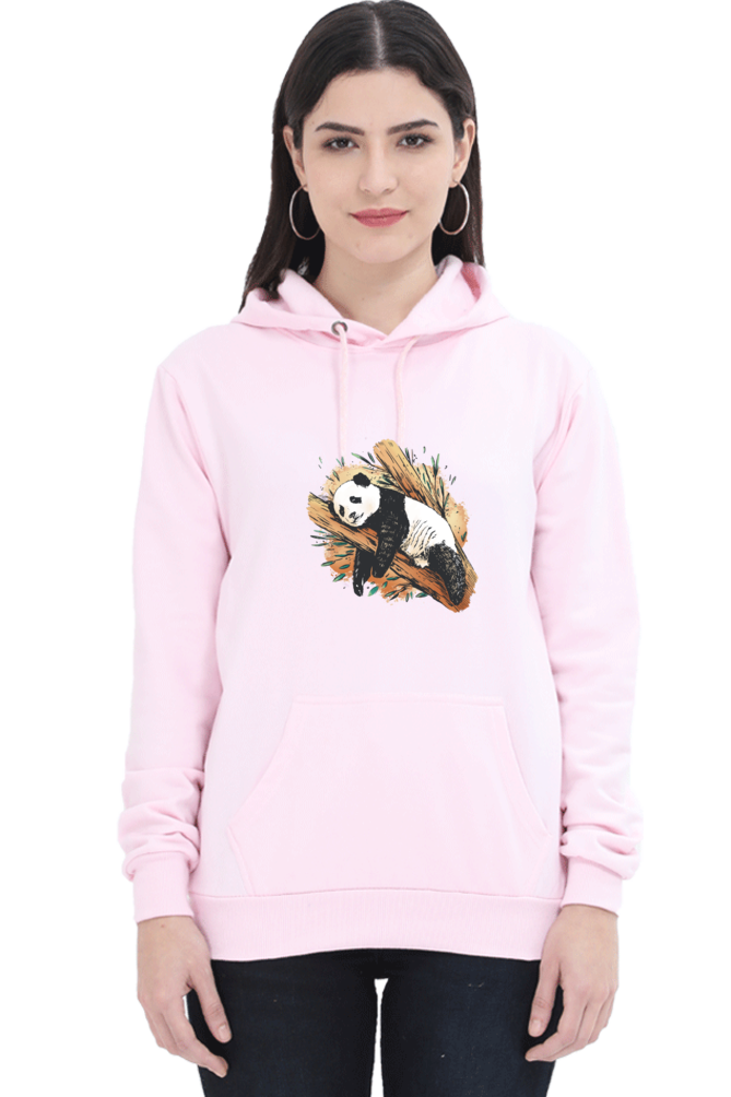 Sleeping Panda Hooded Sweat Shirt