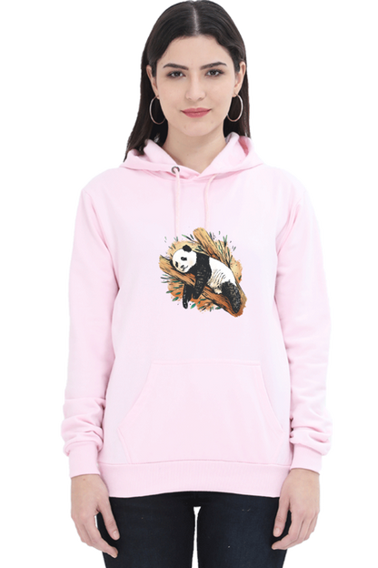 Sleeping Panda Hooded Sweat Shirt