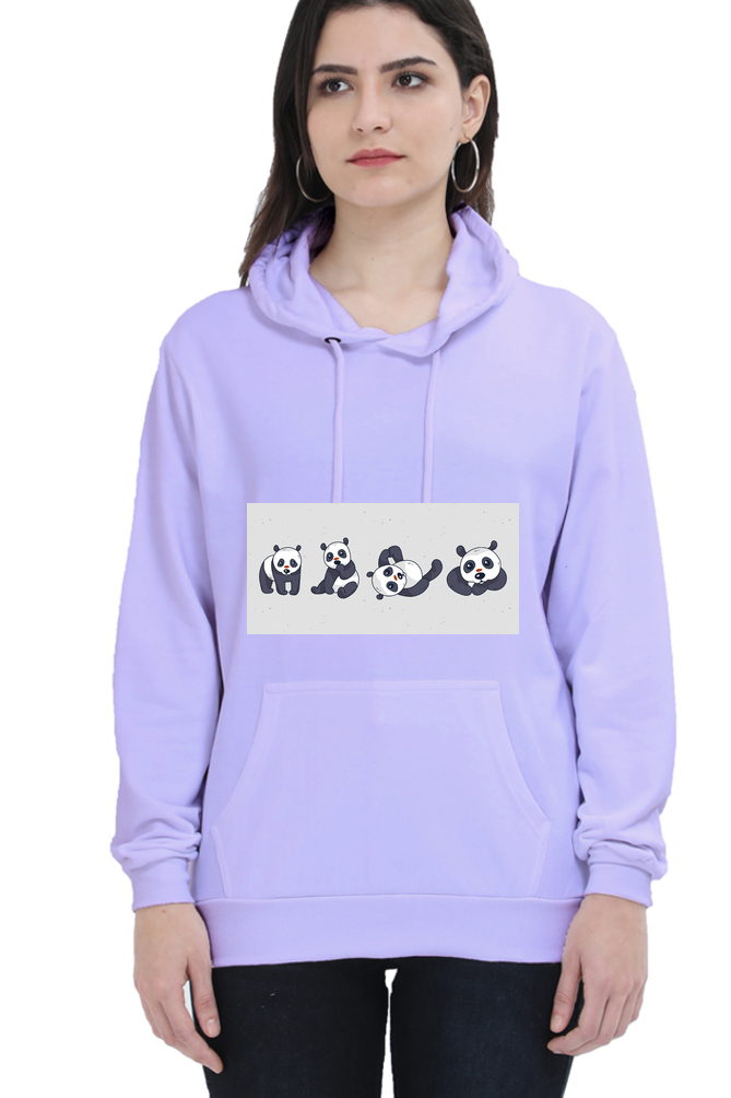 Cute Panda Set Hooded Sweat Shirt