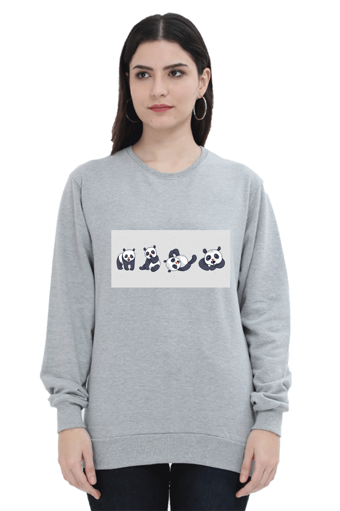 Cute Panda Set Sweatshirt