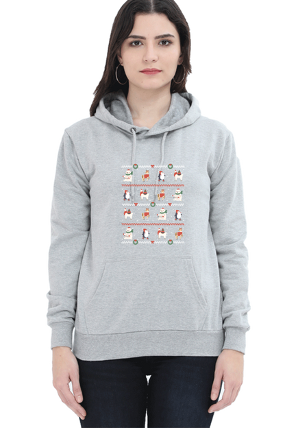 Ugly Sweater Animals Hooded Sweat Shirt