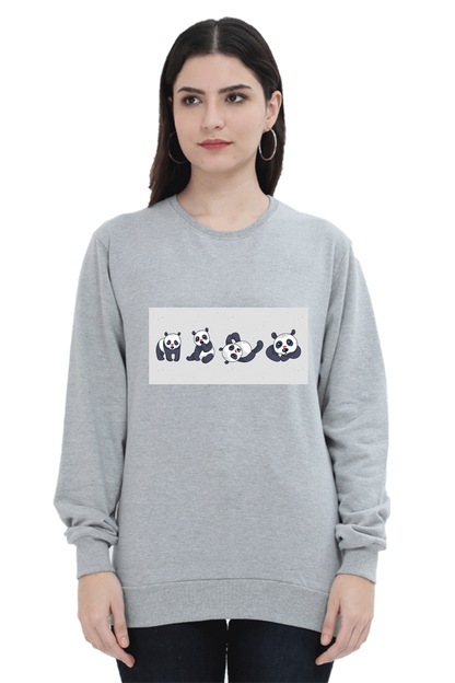 Cute Panda Set Sweatshirt