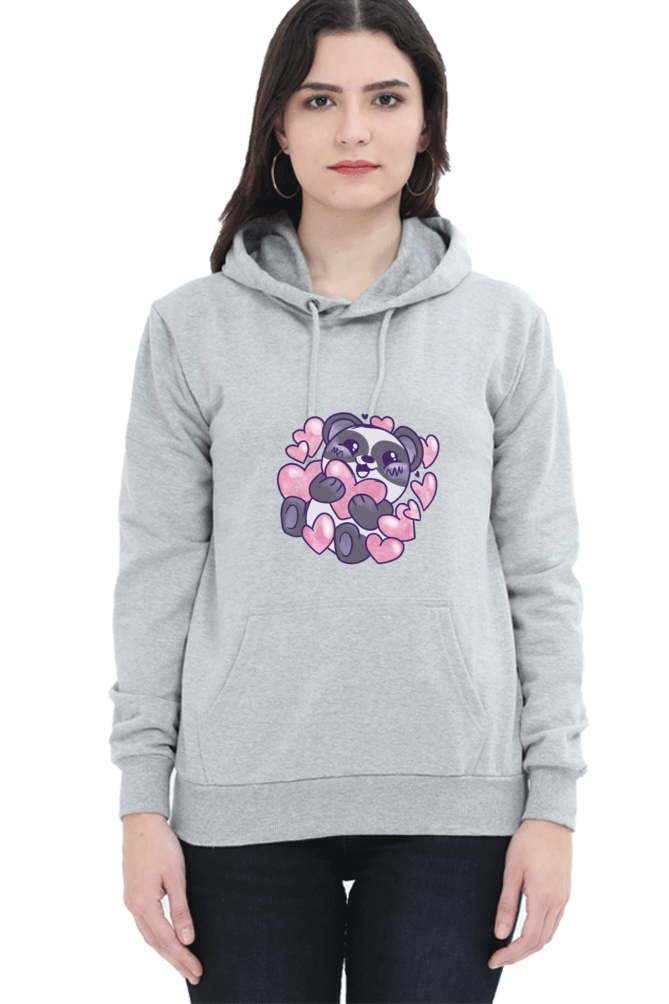 Panda Love Hooded Sweat Shirt