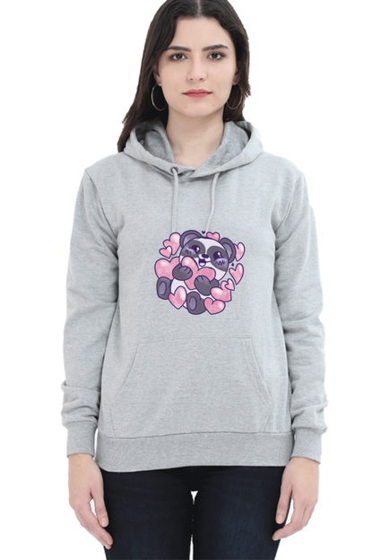 Panda Love Hooded Sweat Shirt