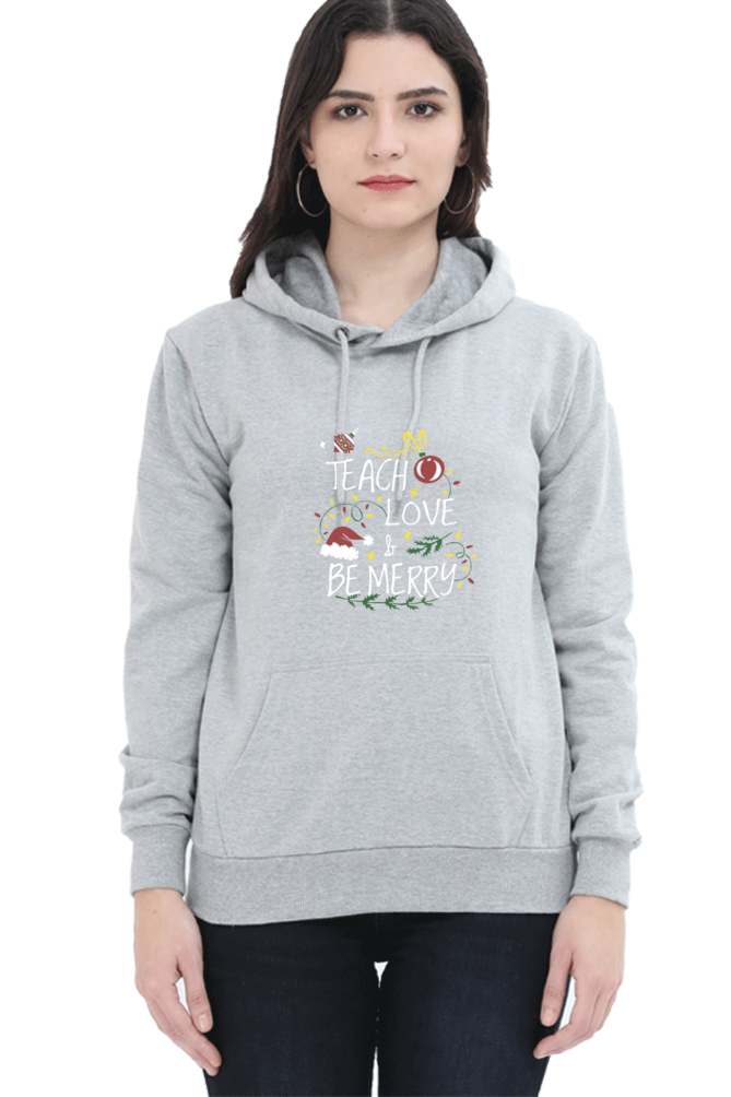 Love Merry Hooded Sweat Shirt