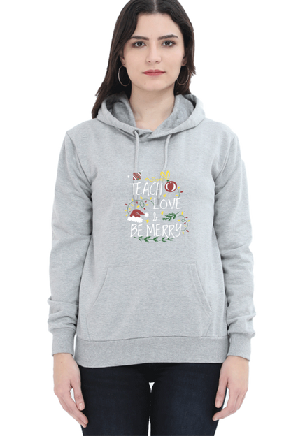 Love Merry Hooded Sweat Shirt