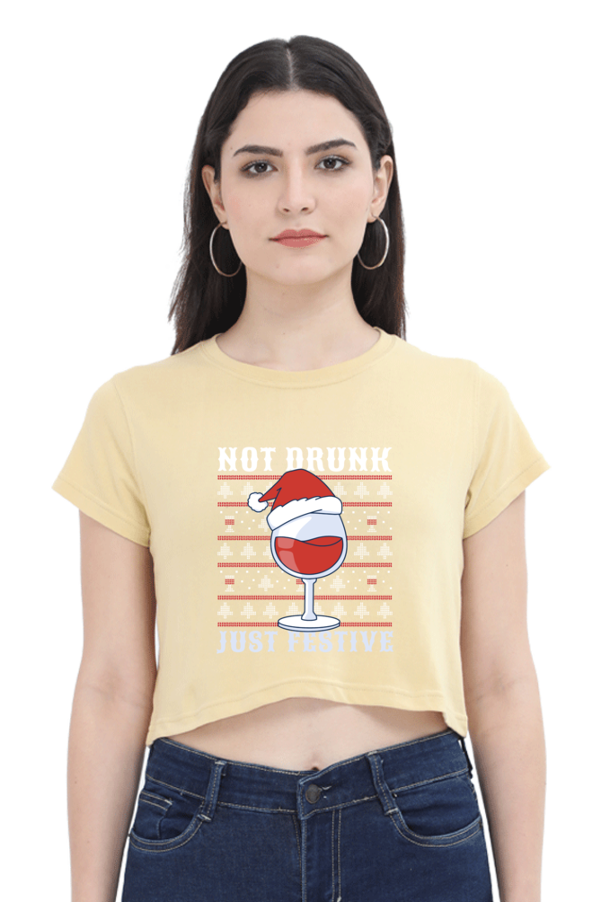 Not Drunk Crop Top