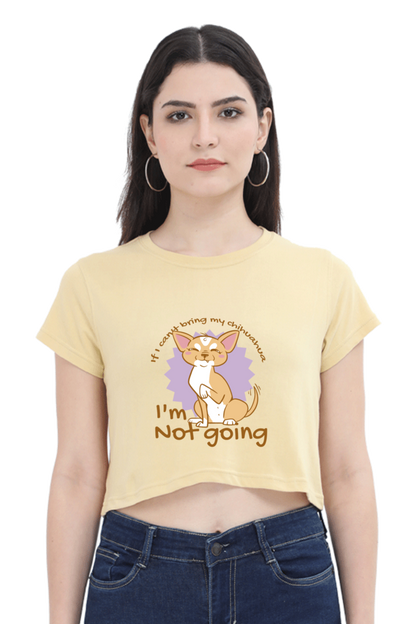 Chihuahua Crop Top